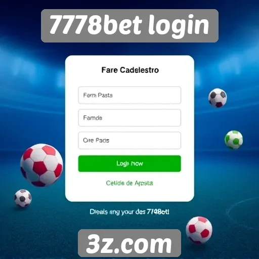 Como realizar o cadastro no 7778bet login